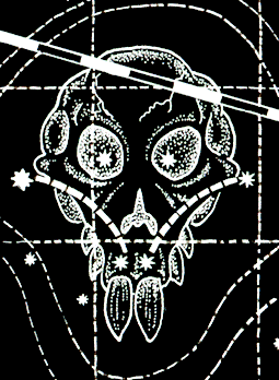 The Skull (star map)